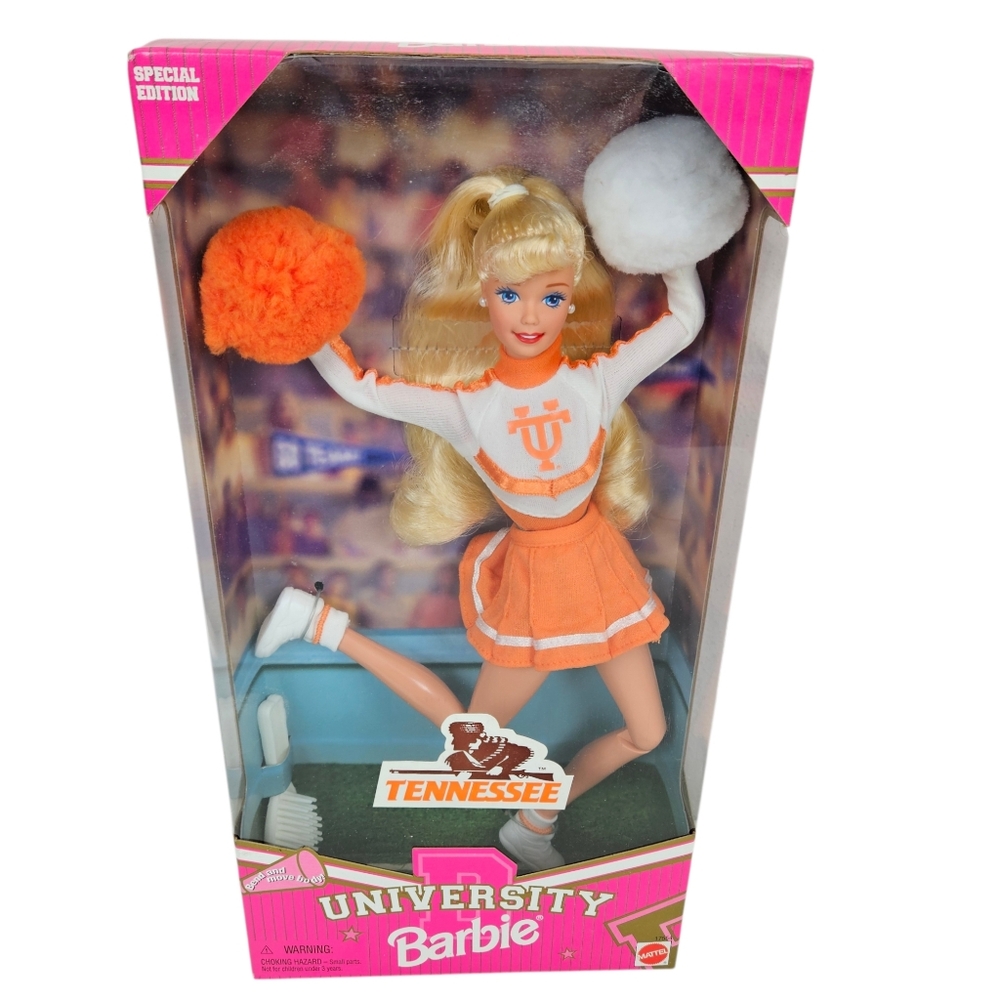 University Of Tennessee Barbie NIB 1997